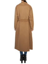 Olanda Long Single Coat Camel - MAX MARA - BALAAN 4