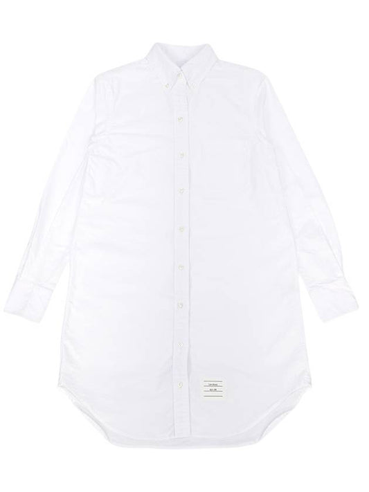 RWB Cotton Shirt Dress White - THOM BROWNE - BALAAN 2