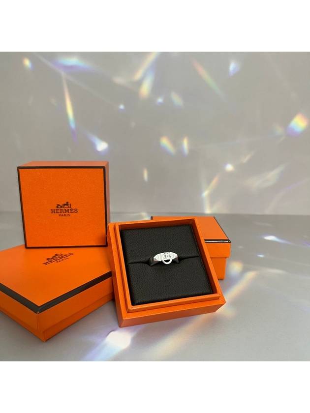 Collier De Chien Ring Silver - HERMES - BALAAN 5