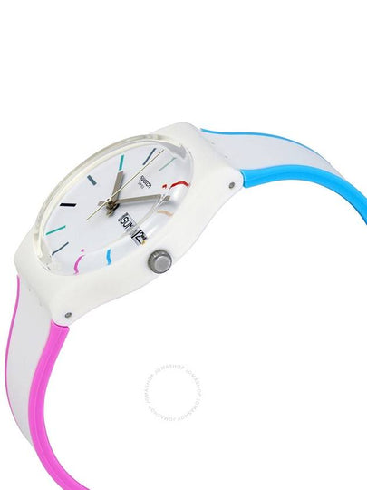 Swatch Edgyline White Dial Men's Multicolored Watch GW708 - SWATCH - BALAAN 2