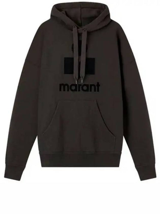 SW0031 00M017E 02 Mansell Logo Hooded Sweatshirt Fade Black Women s T shirt TJ 270240 - ISABEL MARANT - BALAAN 1