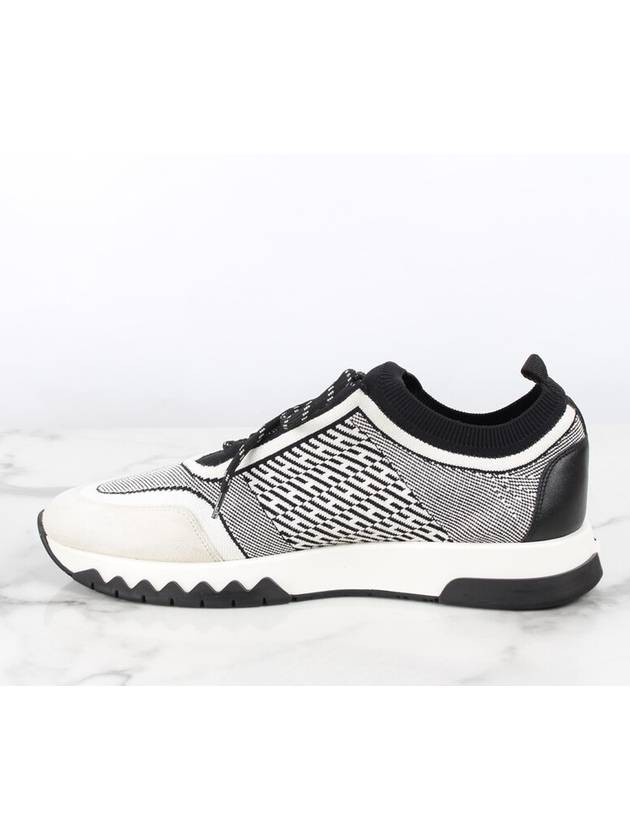 Addict knit sneakers black 41 260 - HERMES - BALAAN 6