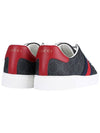 Ace Web GG Supreme Canvas Low Top Sneakers Black - GUCCI - BALAAN 6