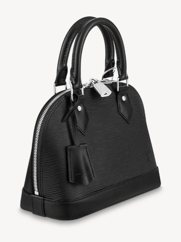 Alma BB Epi Tote Bag Black - LOUIS VUITTON - BALAAN 3