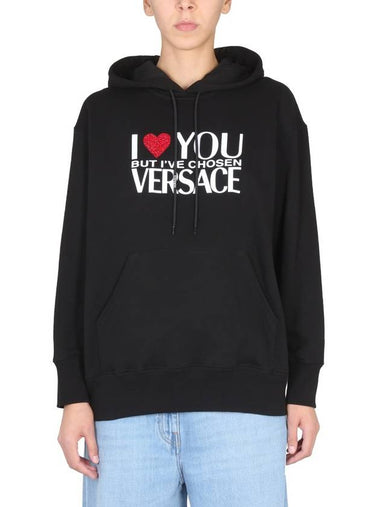 Sweatshirt WITH I Love You Logo 10072671A054031B000 B0040193979 - VERSACE - BALAAN 1