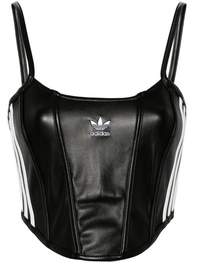 Adicolor Firebird Pleather Corset Sleeveless Black - ADIDAS - BALAAN 1