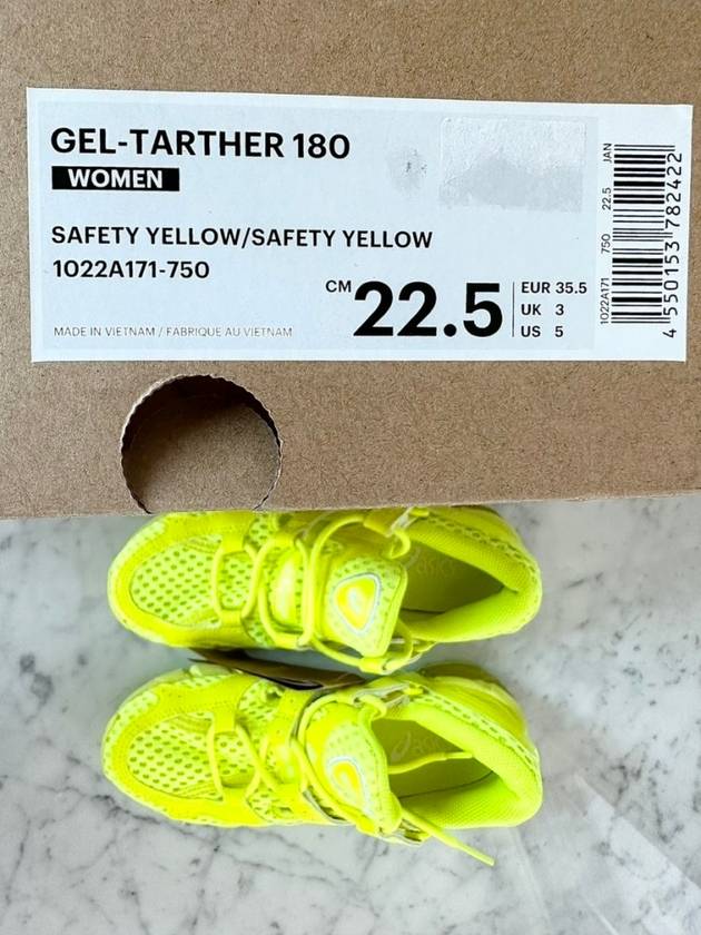 GELTARTHER 180 Safety Yellow 1022A171750 WOMENS 225 230 - ASICS - BALAAN 9