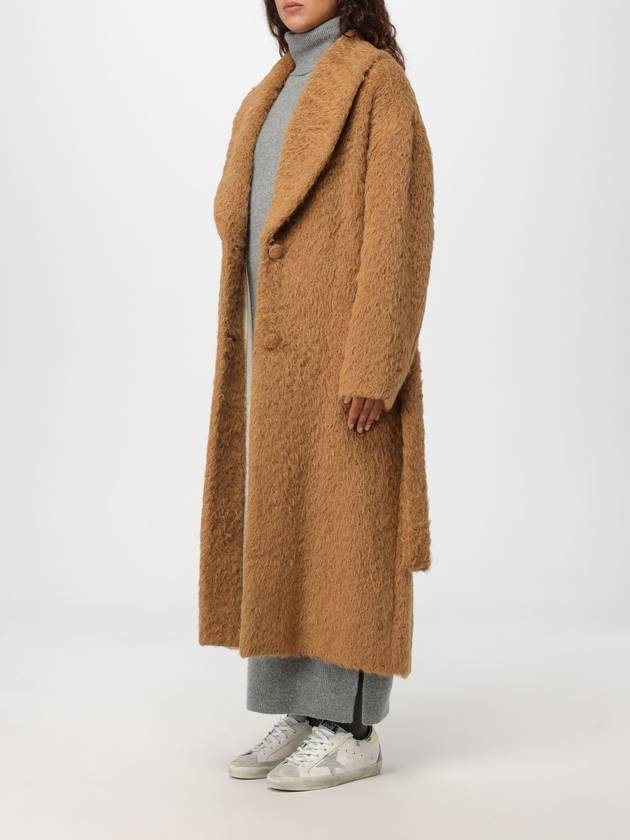 Shawl Collar Single Coat Tobacco - GOLDEN GOOSE - BALAAN 5