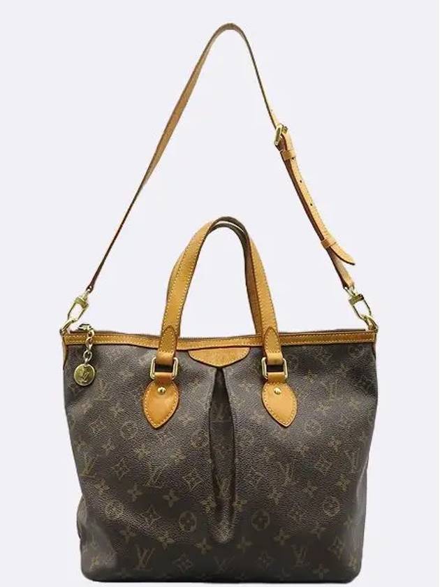 M40145 Monogram Canvas Palermo PM Tote Bag Shoulder Strap 2WAY - LOUIS VUITTON - BALAAN 4