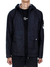 Membrana 3L TC Hooded Jacket Blue - STONE ISLAND - BALAAN 4