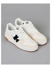 JEANS Women s White Cream Black Milan Sneakers YW01388 0K8 - CALVIN KLEIN - BALAAN 2