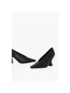 Almond Lambskin Pumps Black - BOTTEGA VENETA - BALAAN 3