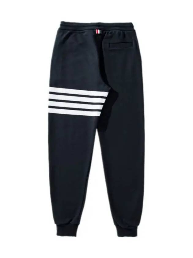 Men's Classic Loopback Engineered 4 Bar Classic Sweatpants Navy - THOM BROWNE - BALAAN 3