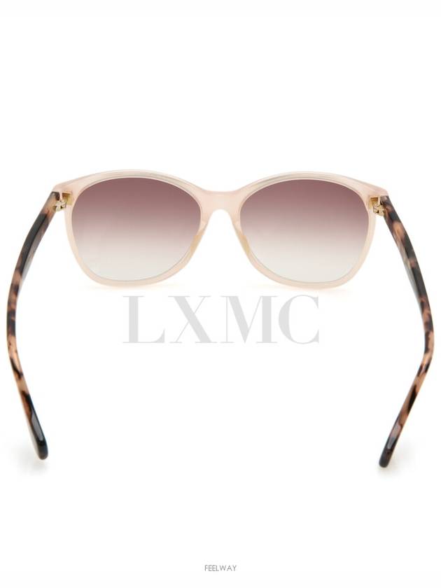 Sunglasses BA0079 Pink Beige Leopard - BALENCIAGA - BALAAN 4