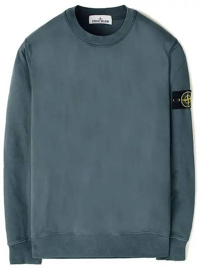 Compass Patch Crew Neck Sweatshirt Grey - STONE ISLAND - BALAAN 2