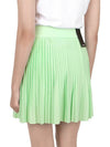 Women's Binx Pleated Skirt Green - J.LINDEBERG - BALAAN 6