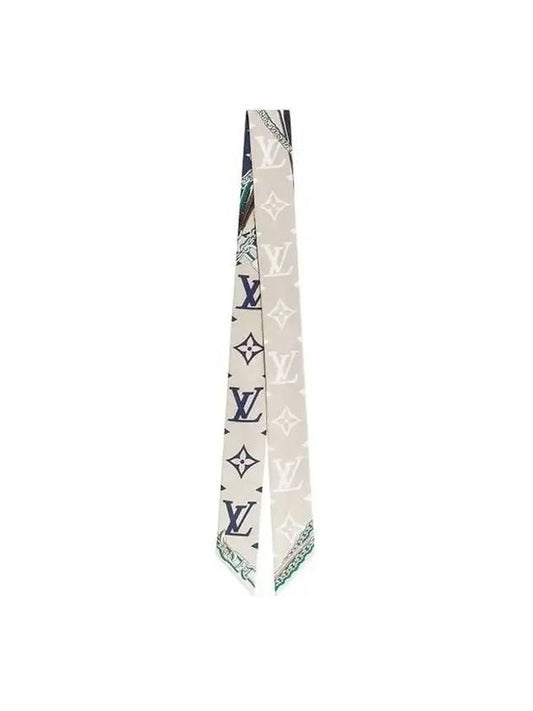 Ultimate Monogram Silk Scarf Blue Marine - LOUIS VUITTON - BALAAN 1