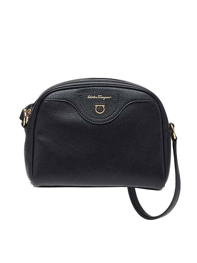 Travel Camera Cross Bag Black - SALVATORE FERRAGAMO - BALAAN 1