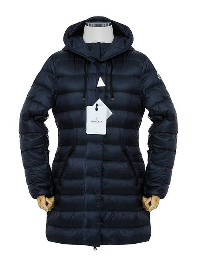 Women's Gnosia Logo Patch Down Padding Navy - MONCLER - BALAAN 2