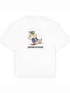 Dressed Fox Easy Short Sleeve T-Shirt White - MAISON KITSUNE - BALAAN 2