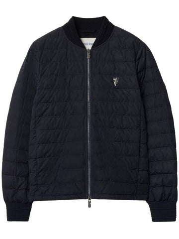 B Shield Padding Navy - BURBERRY - BALAAN 1