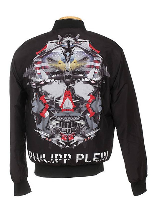 HM241327 02 Boomer Jacket Aviation Jumper Eagle - PHILIPP PLEIN - BALAAN 2