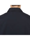 Metropolis Logo Shirt Jacket Navy - CP COMPANY - BALAAN 10