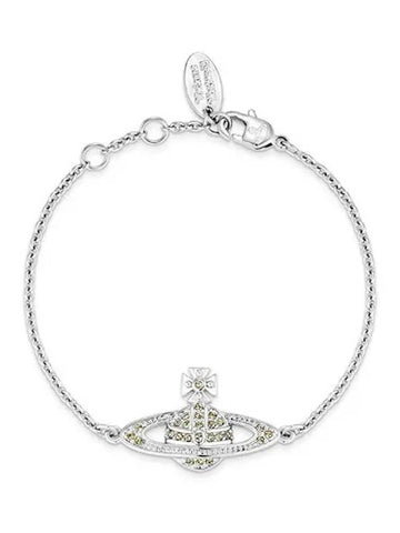 Mini Bas Relief Chain Bracelet Silver - VIVIENNE WESTWOOD - BALAAN 1