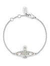 Mini Bas Relief Chain Bracelet Silver - VIVIENNE WESTWOOD - BALAAN 6