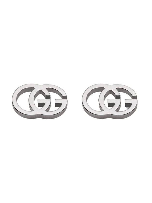 GG Running Stud Earrings Silver - GUCCI - BALAAN 1