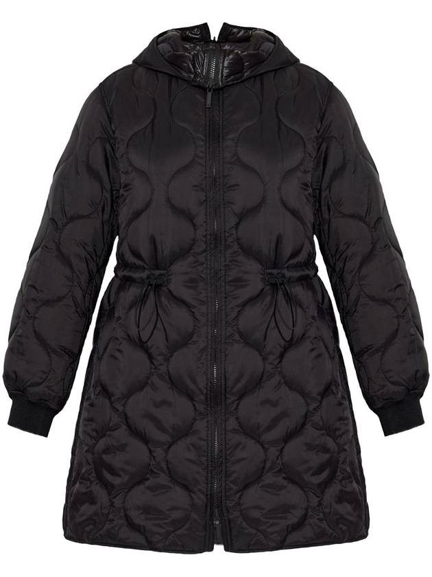 Emporio Armani Coats Black - EMPORIO ARMANI - BALAAN 1