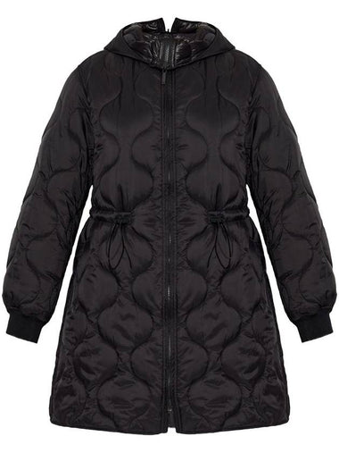 Emporio Armani Coats Black - EMPORIO ARMANI - BALAAN 1