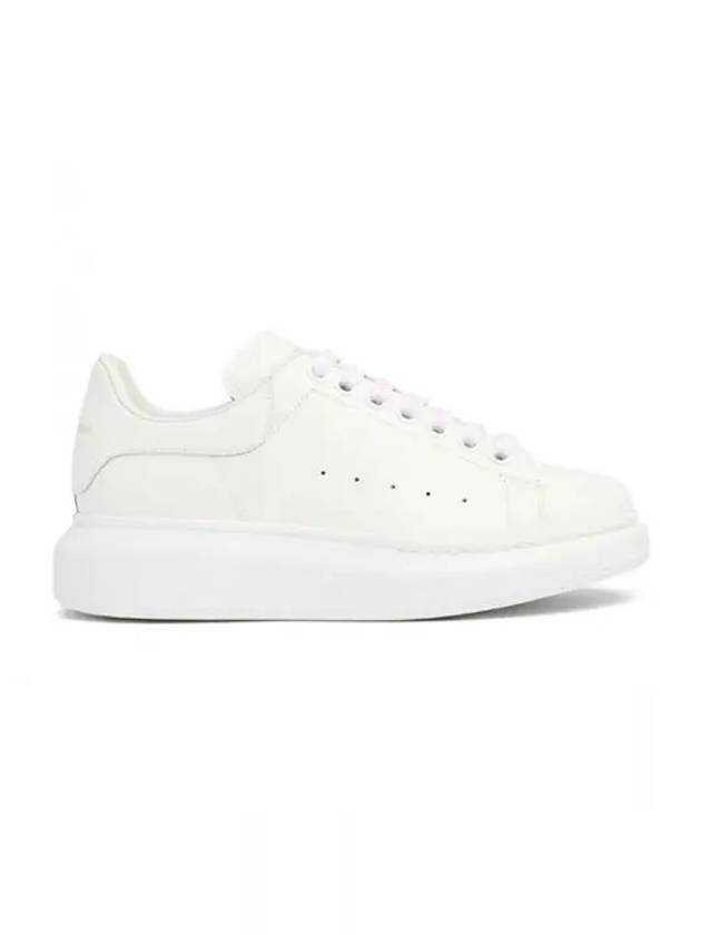 Oversized Leather Low Top Sneakers White - ALEXANDER MCQUEEN - BALAAN 6