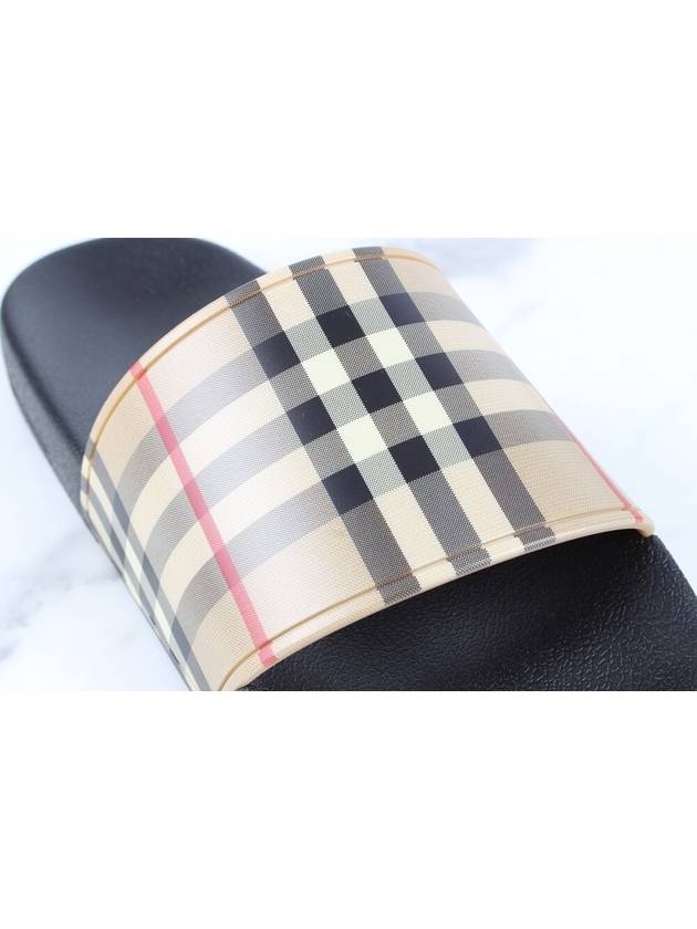 Check slide slippers 37 240 - BURBERRY - BALAAN 7