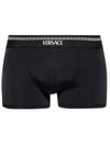 Grica Logo Banding Briefs Black - VERSACE - BALAAN.