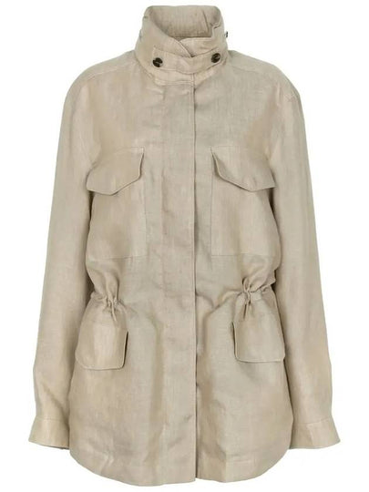 Grain Iconic Traveler Zip-up Jacket Beige - LORO PIANA - BALAAN 2