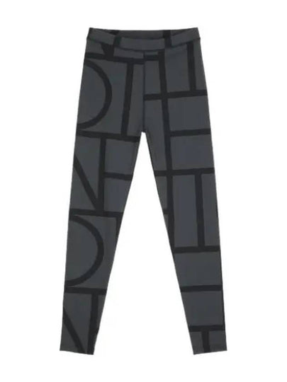 monogram leggings black - TOTEME - BALAAN 1