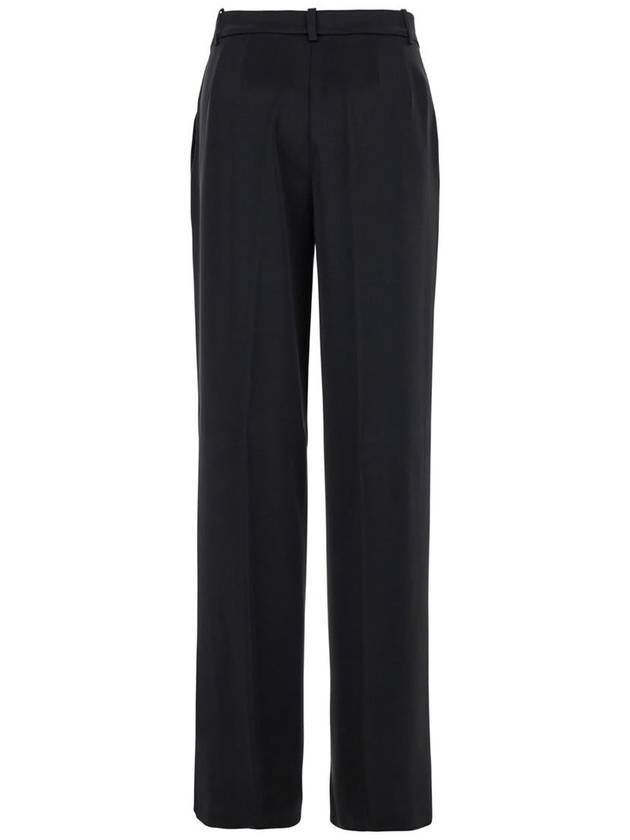 'Laon' Black Pants With Belt Loops In Tech Fabric Woman - PINKO - BALAAN 2