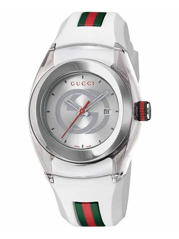 Sync Two Tone Watch White - GUCCI - BALAAN 1