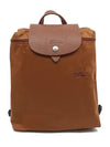 Le Pliage M Backpack Brown - LONGCHAMP - BALAAN 3