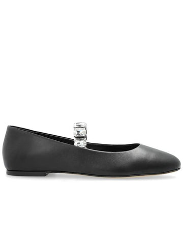 Casadei Leather Ballet Flats, Women's, Black - CASADEI - BALAAN 1