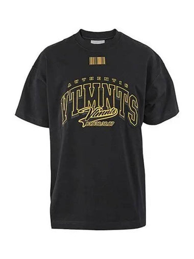 College printing men s short sleeve t shirt VL12TR180B 34326921 1021851 - VETEMENTS - BALAAN 1