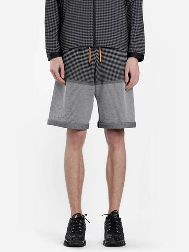 01AR1587010Tech Pack Knit Short PantsGrey Grid - NIKE - BALAAN 1