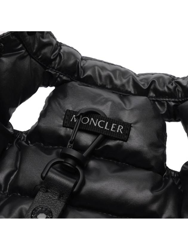 Vest Shaped Key Holder Black - MONCLER - BALAAN 7