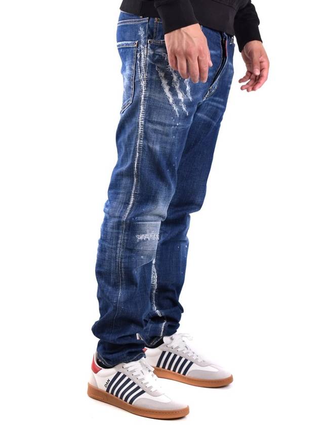 Dark CB Wash Cool Guy Jeans Blue - DSQUARED2 - BALAAN 4