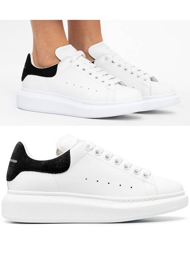 Crocodile Oversole Low Top Sneakers White - ALEXANDER MCQUEEN - BALAAN 2