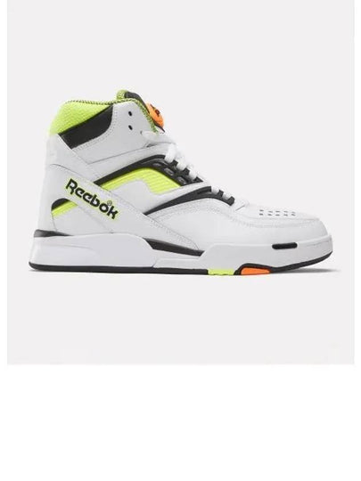 Pump TZ High Top Sneakers White Yellow - REEBOK - BALAAN 2