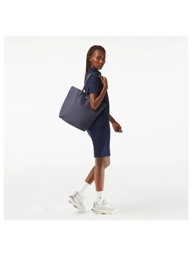 Women s L1212 Concept Vertical Medium Shopper Bag Navy - LACOSTE - BALAAN 1