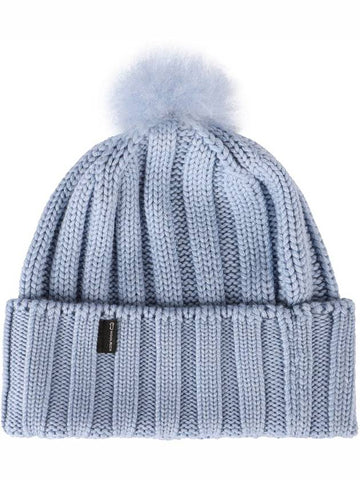 Woolrich Knitted Wool Beanie With Pom-Pom - WOOLRICH - BALAAN 1