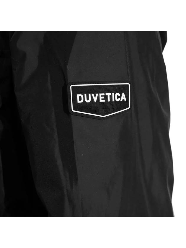 BRADANO Logo Hooded Jacket Black VUWJ91231K0001 BKS - DUVETICA - BALAAN 4